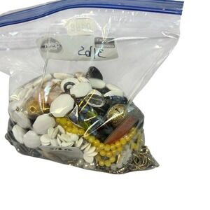 Bulk Lot Costume Jewelry 3lbs Necklaces Beads Earrings Crafting Resale Wholesale